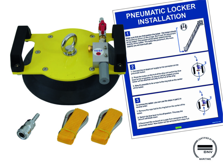 PNEUMATIC LADDER LOCKER