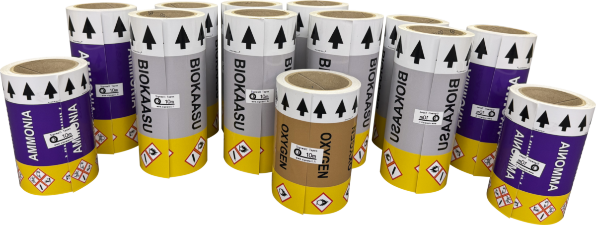 ISO 20560-1 pipe marking