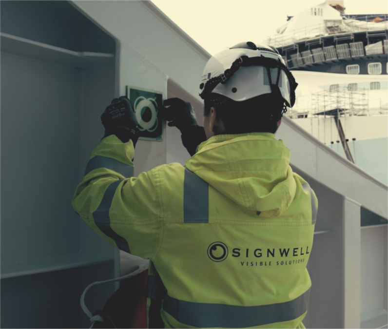 Signwell: Installation of IMO signs